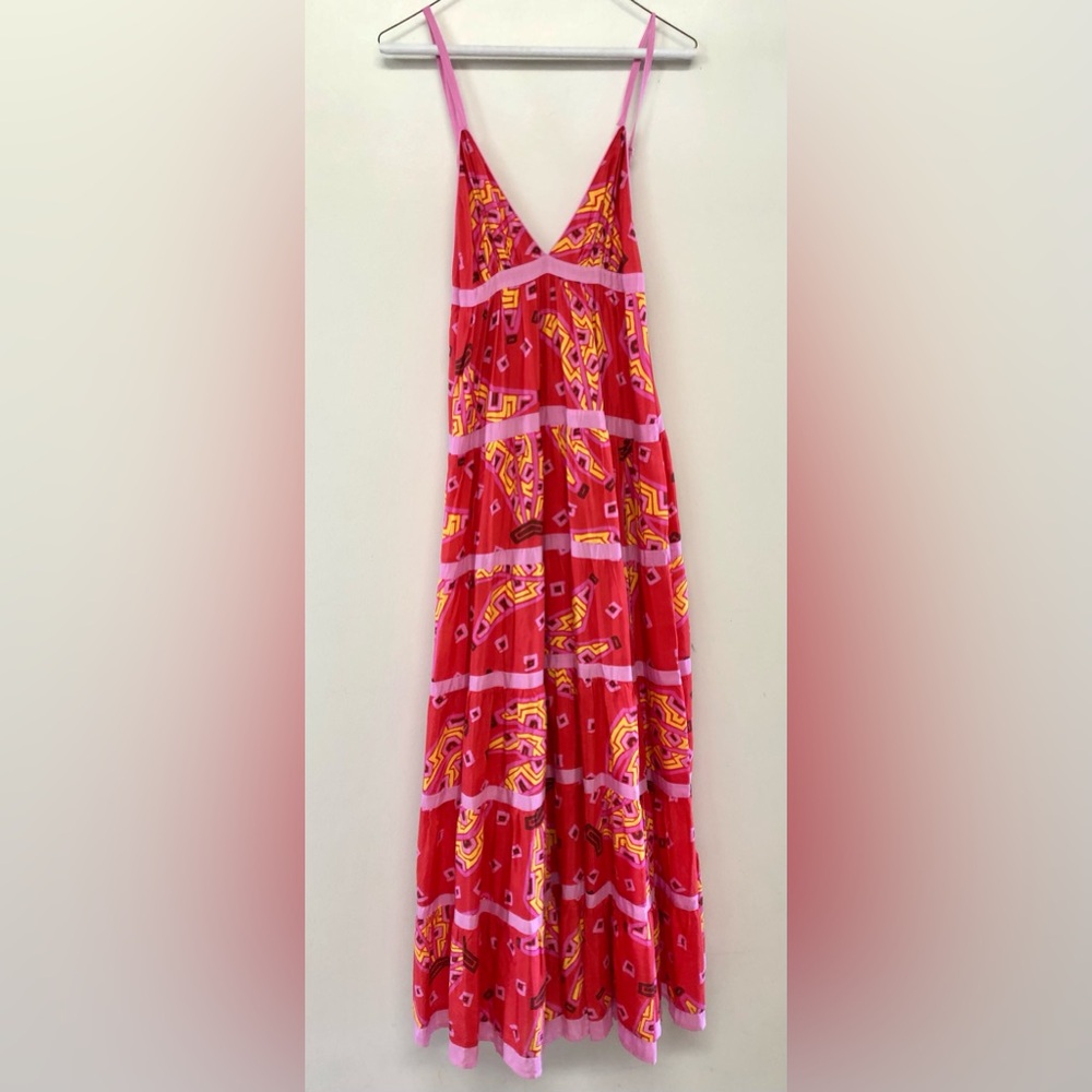 Farm Rio maxi spaghetti strap dress. NWOT